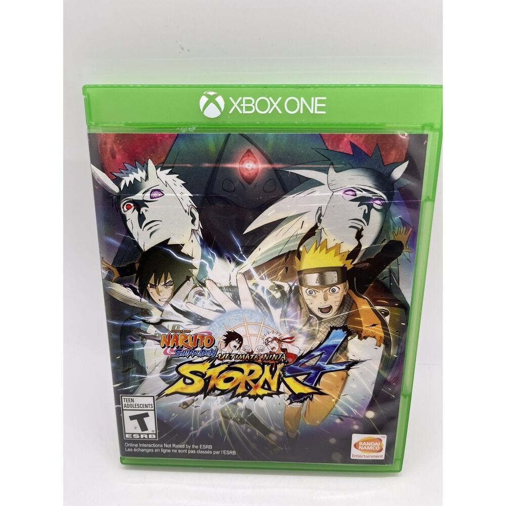 Naruto Shippuden Ultimate Ninja Storm 4 Xbox One Video Game (Microsoft, 2016)